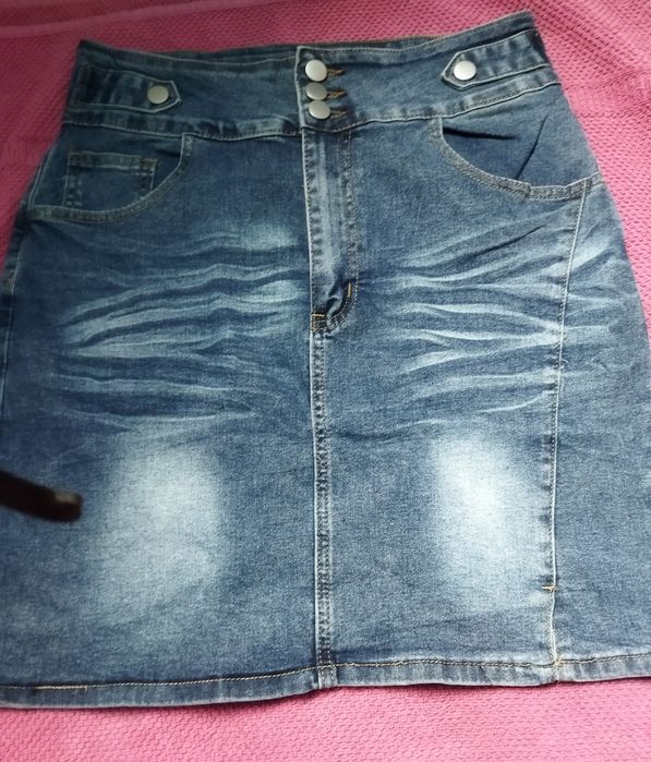 Джинсова юбка 48-50 розмір