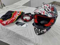 Kask na cross xl
