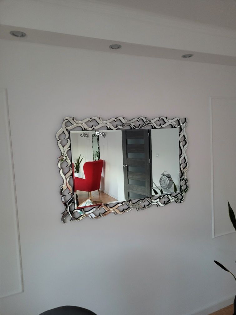 Lustro ozdobne 120 x 80 cm