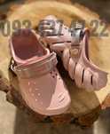 Echo clog Peach White Жіночі Крокси Сабо Crocs Echo clog Crocs