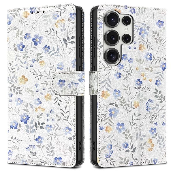 Tech-Protect Wallet Galaxy S25 Ultra Spring Flowers