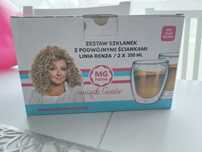 Szklanki z podwójnymi ściankami 2x350ml