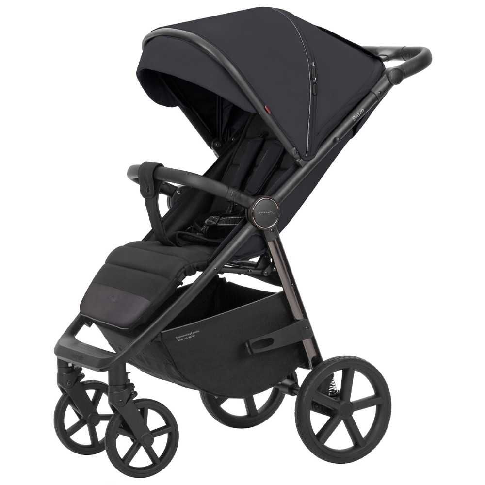 Carrello Bravo PLUS 2024 Jet Black wózek spacerowy do 22kg *NOWY*