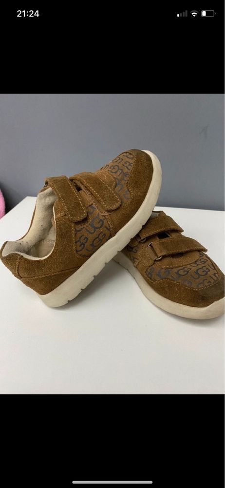 Sneakersy ugg na rzepy 27,5 chlopiec dziewczynka wiosna