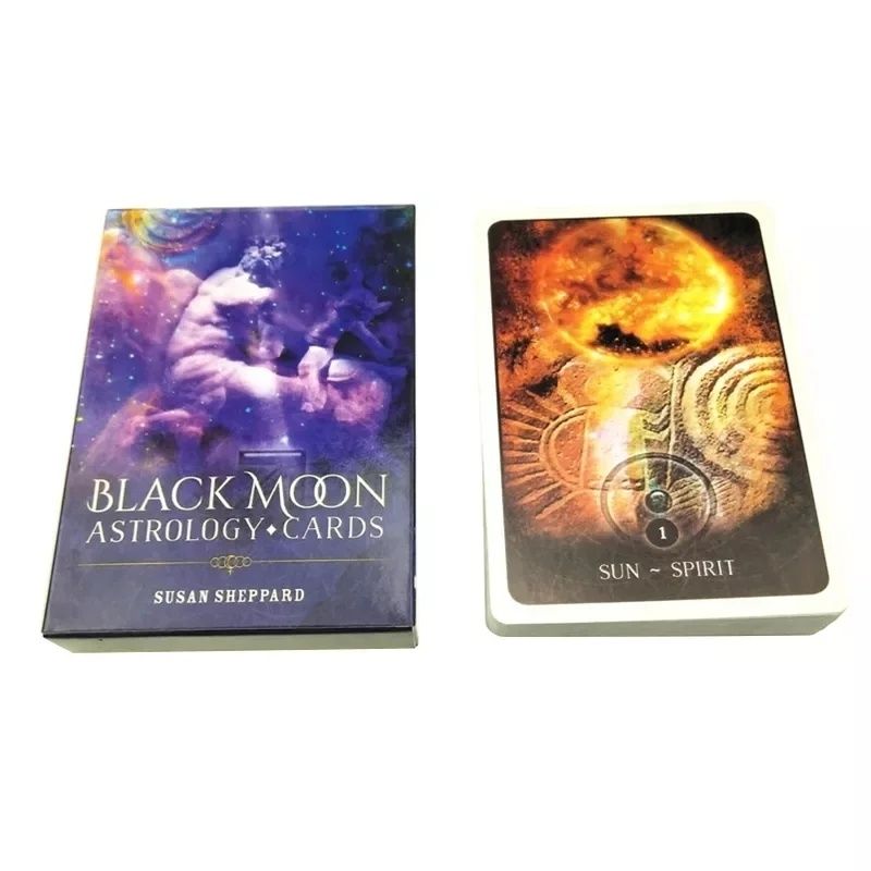 Baralho Oráculo Black Moon Astrology cards