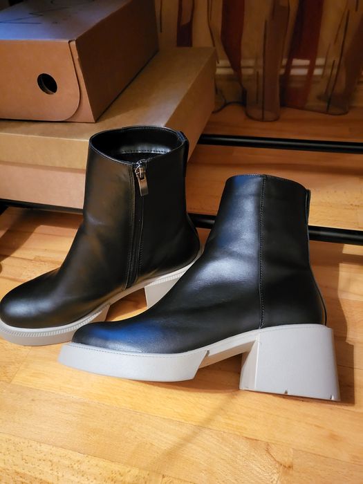 Ботінки, сапоги,  ботильйони нат шкіра