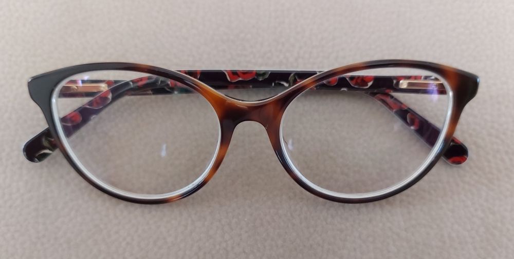 Oprawki okulary szylkretowe damskie Love Moschino