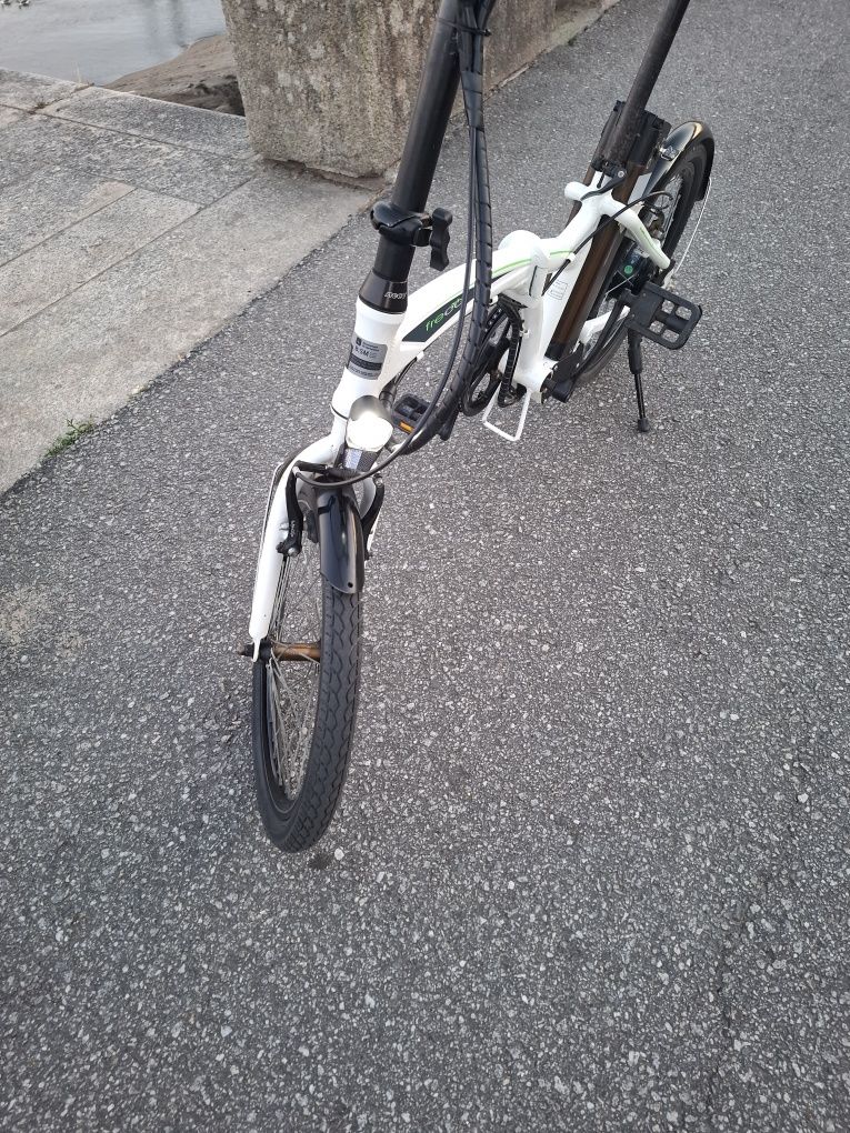 Bicicleta dobrável bateria