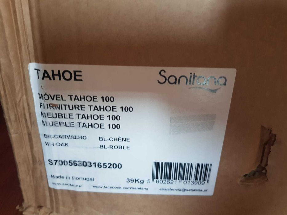 Móvel suspenso + Lavatório WC Novo