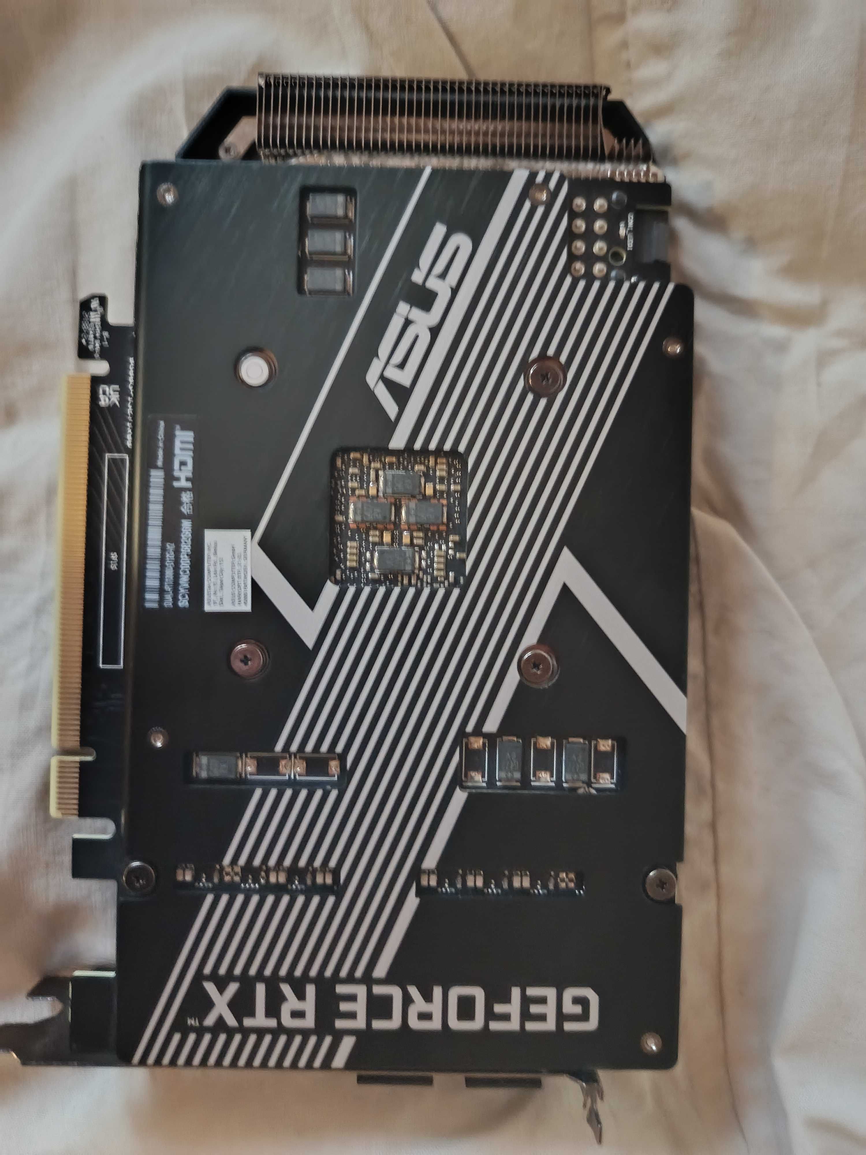 Відеокарта Asus GeForce RTX 3060 12GB GDDR6 +магнитная подставка