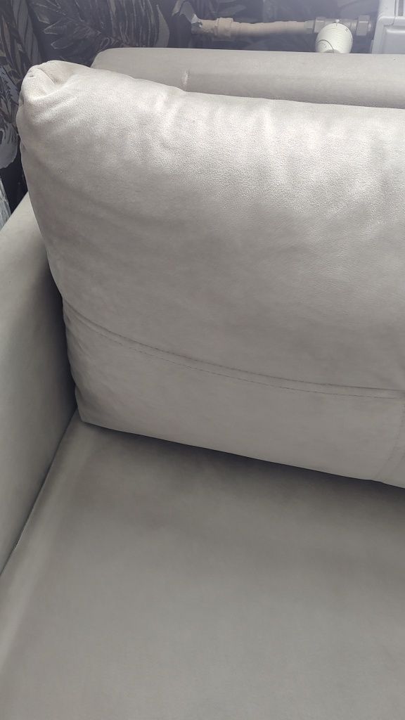 sofa jednoosobowa Bunio rozkładana z pojemnikiem szara