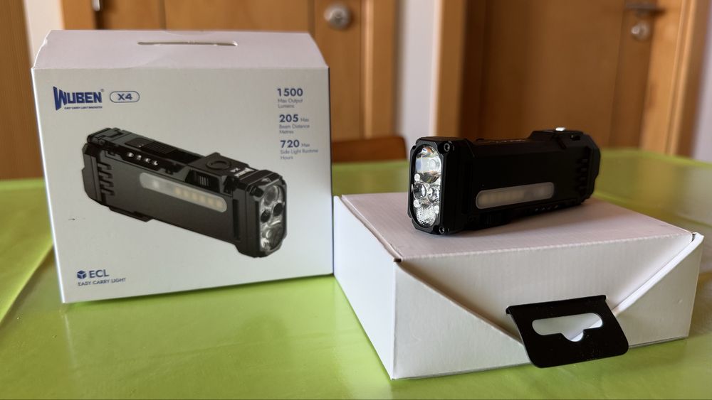 Lanterna Wuben X4 “1500 lumens”
