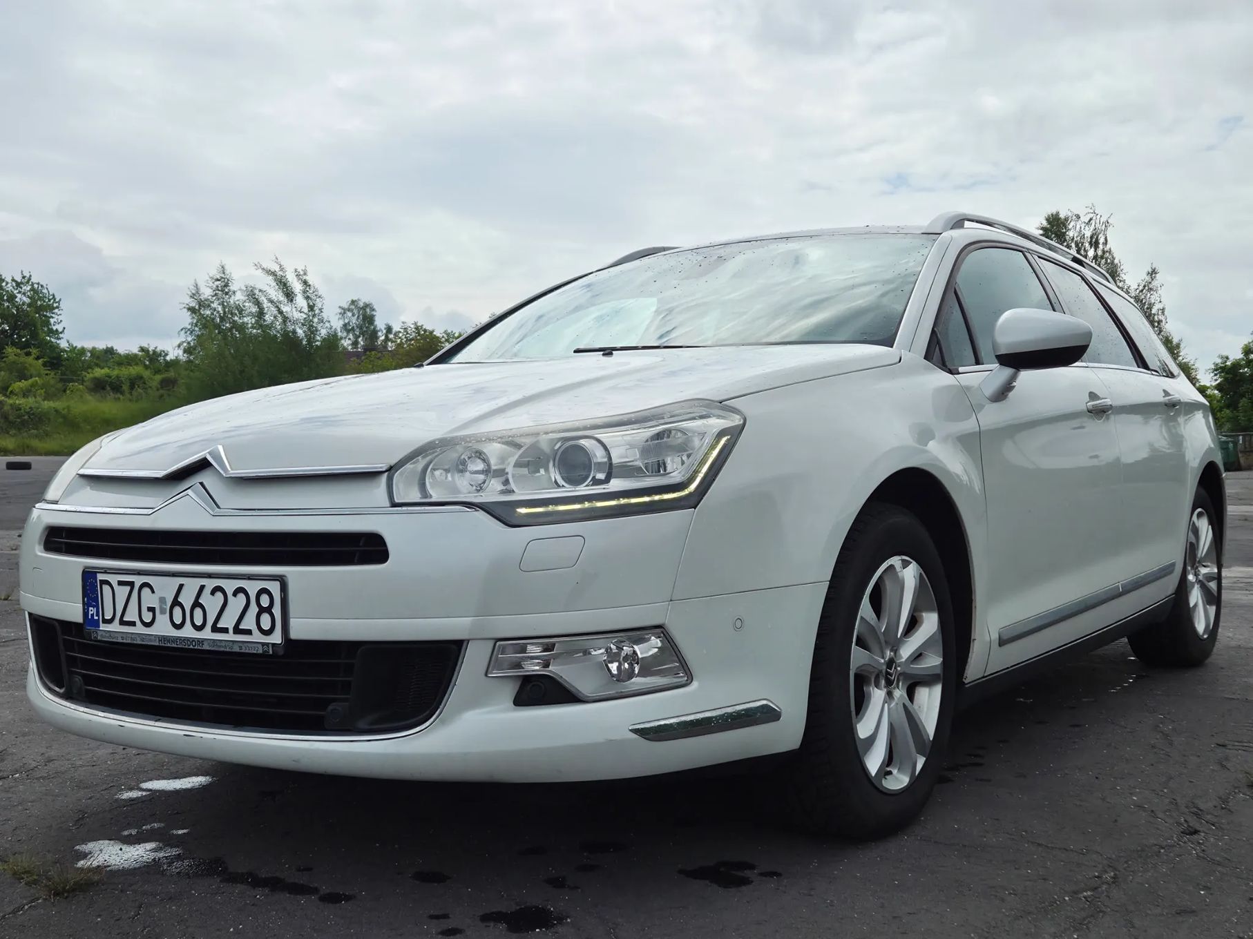 Citroën C5 Citroen C5 Exclusive 2.0 HDI 163+ stage1, manual, biała perła 2012r