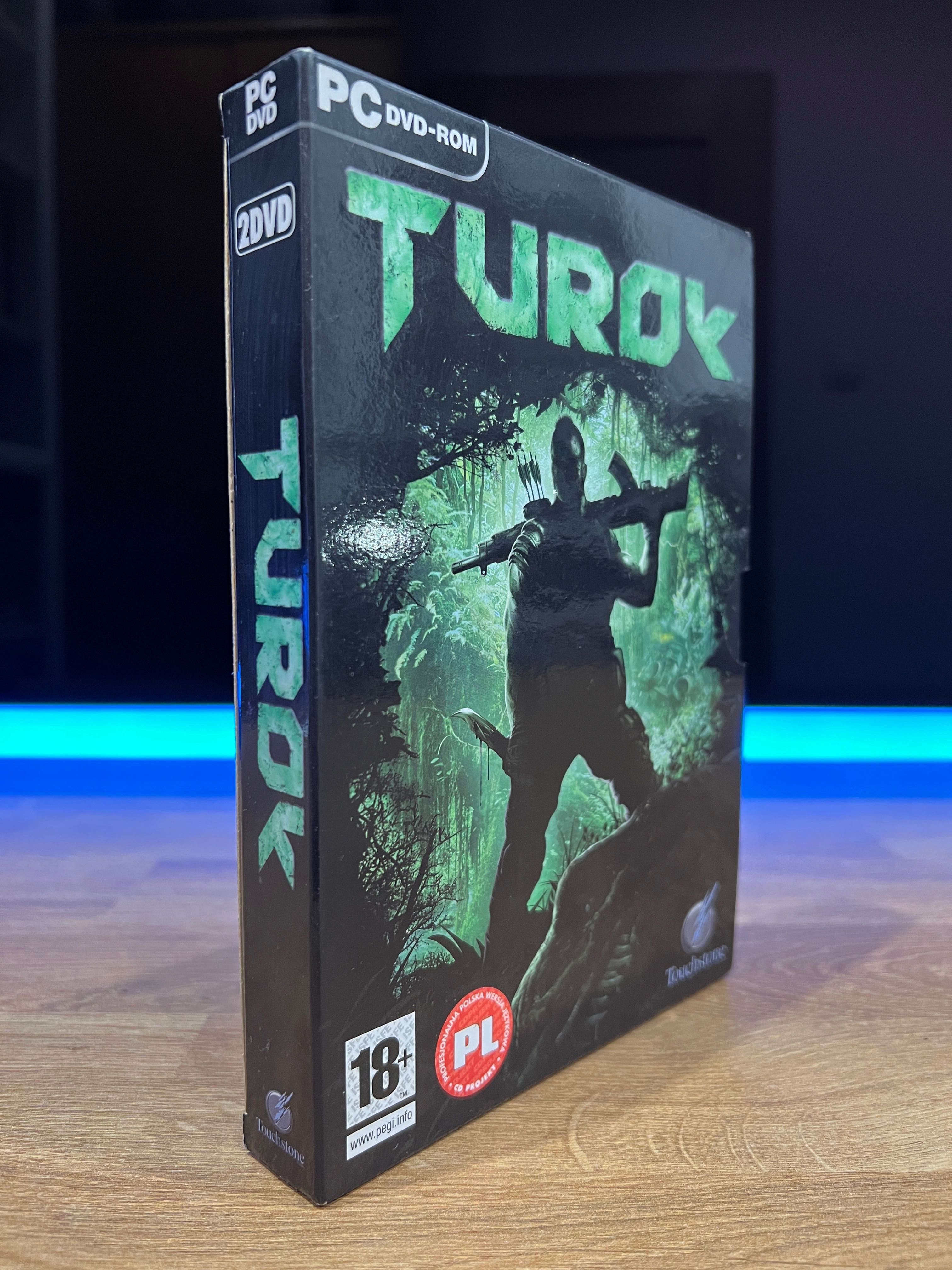 Turok gra (PC PL 2008) slipcase BOX kompletne premierowe wydanie