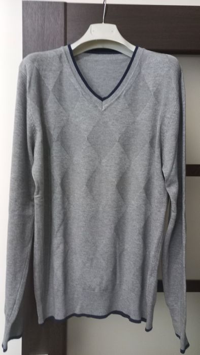 Свитер мужской, размер 48