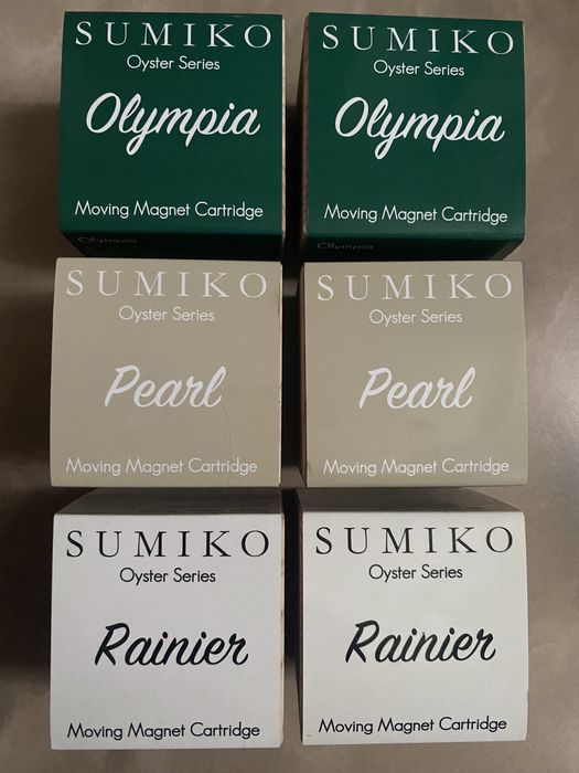 Новые Картриджи Sumiko cartridge Olympia, Sumiko PEARL, Sumiko Rainier