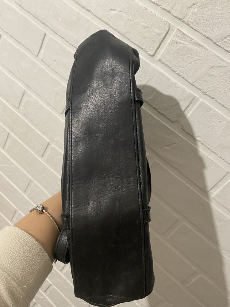 Сумка massimo dutti шкіра