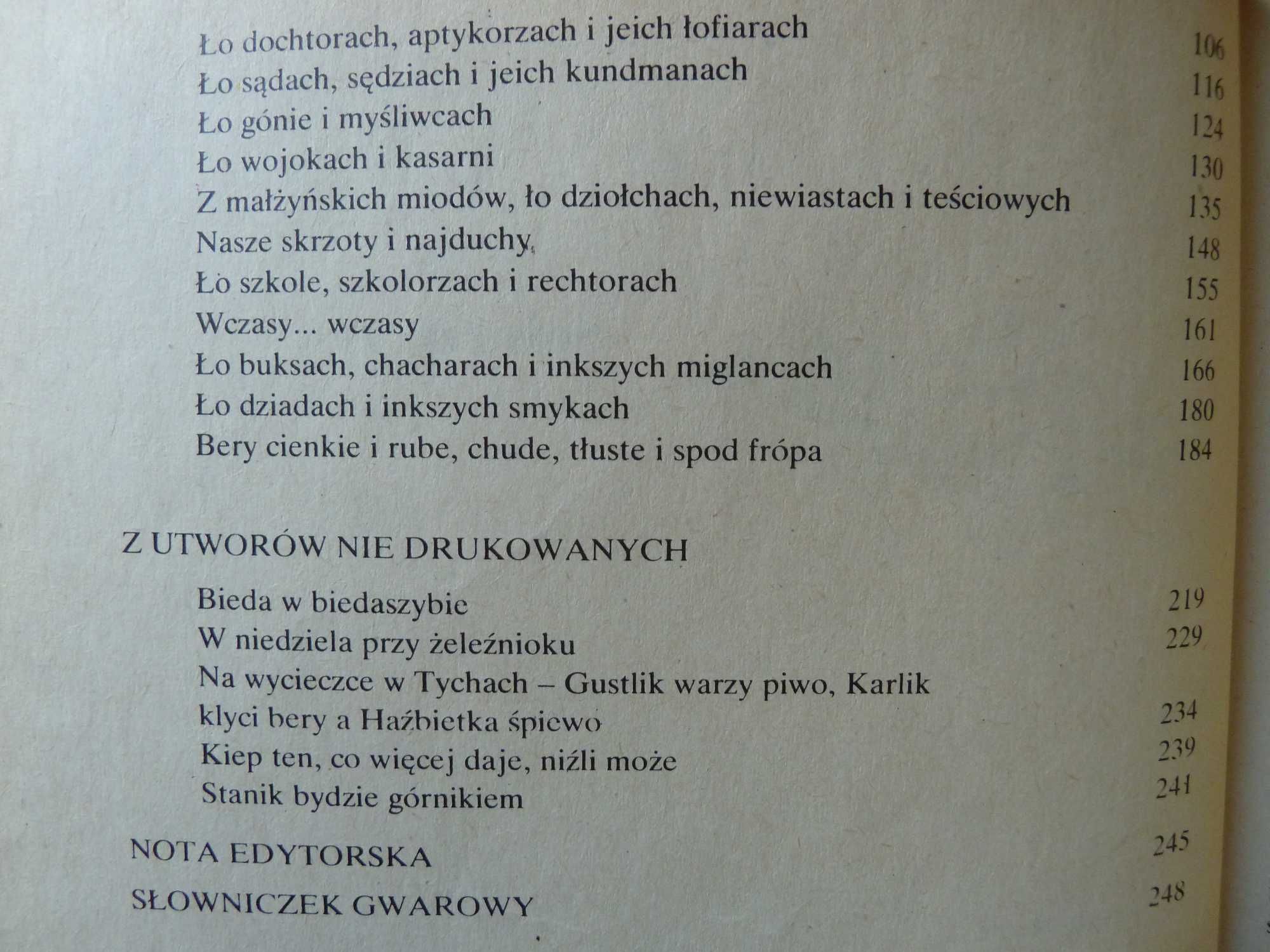 Stanisław Ligoń   Bery i bojki śląskie