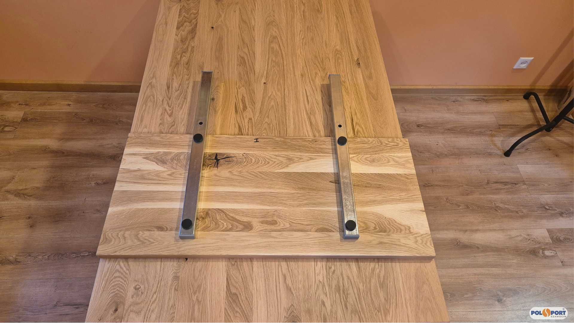 Stół dębowy 140x90 z litego drewna - dostępny od ręki!