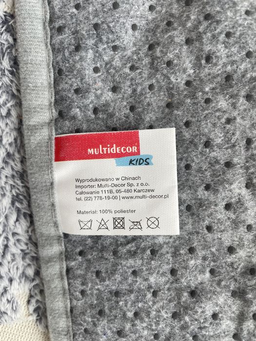 Dywan świecący kosmos planety