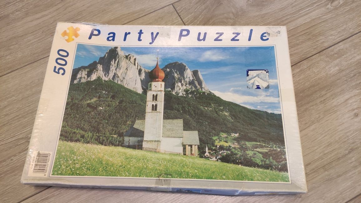 Puzzle party 500 elementów widok unikatowe retro stare