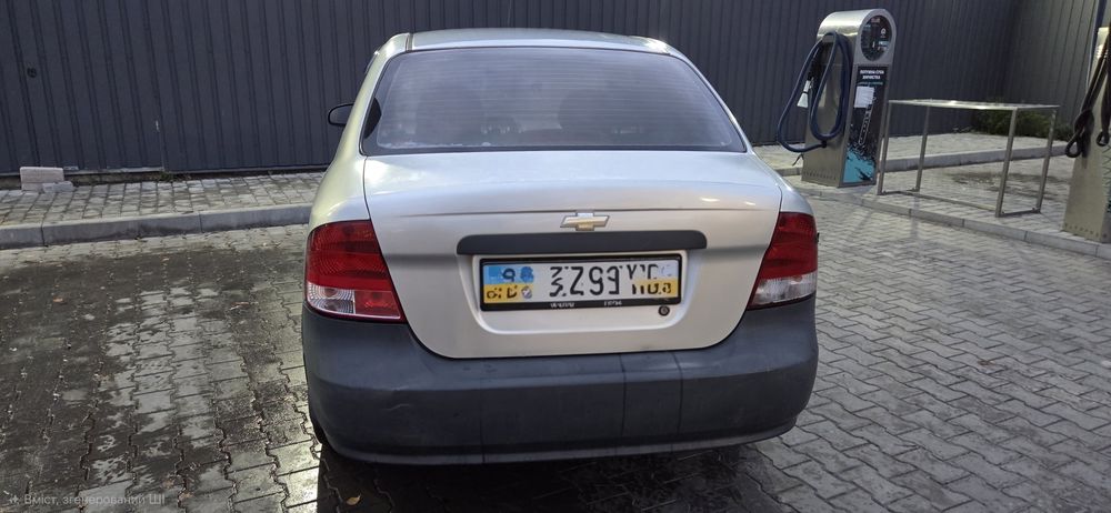 Chevrolet Aveo t200 2004