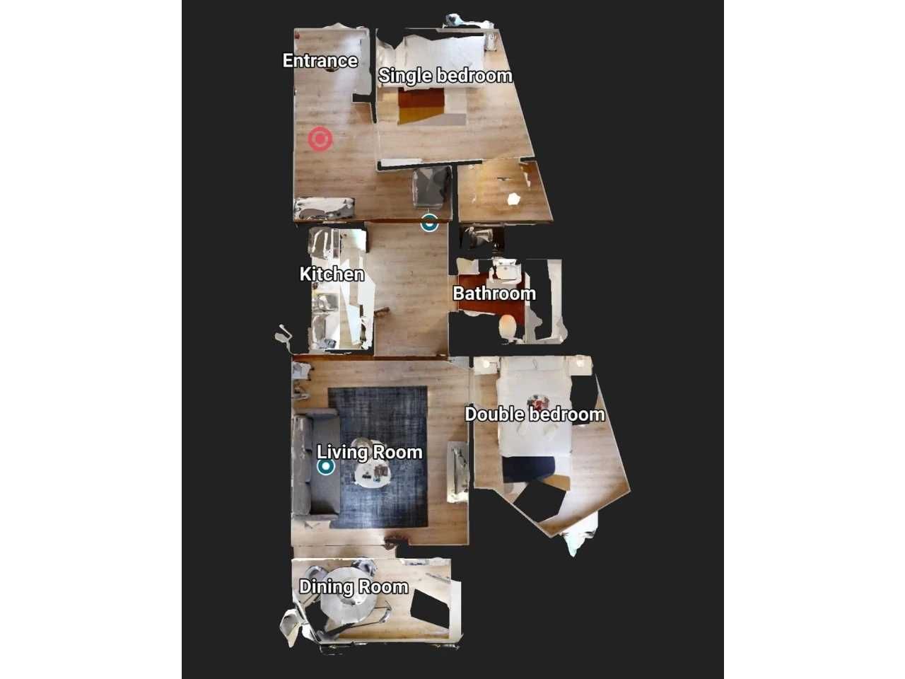 Vende-se Apartamento T2 em Cascais com mobília
