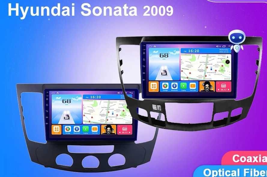 Магнитола для Hyundai sonata 2005 - 2020 год,ANDROID 13 Гарантия 12мес