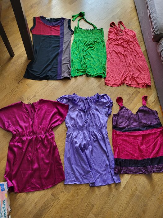 Tuniki na lato rozm 38