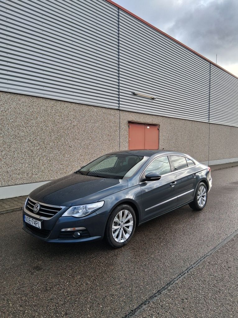VW Passat CC 2011r 2.0 TDI 170KM, automat, 5 osobowy