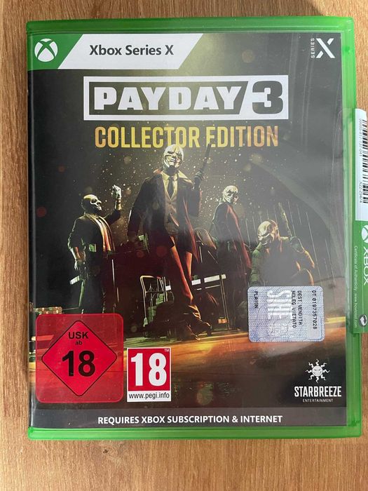 Payday 3 na Xbox Series X z edycji kolekcjonerskiej!