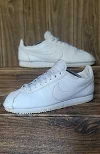 Sneakersy Nike Cortez męskie białe skórzane tenisówki vintage 47 47,5