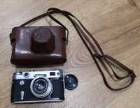 Zabytkowy aparat fotograficzny "zorka" 6 Vintage PRL etui skóra unikat