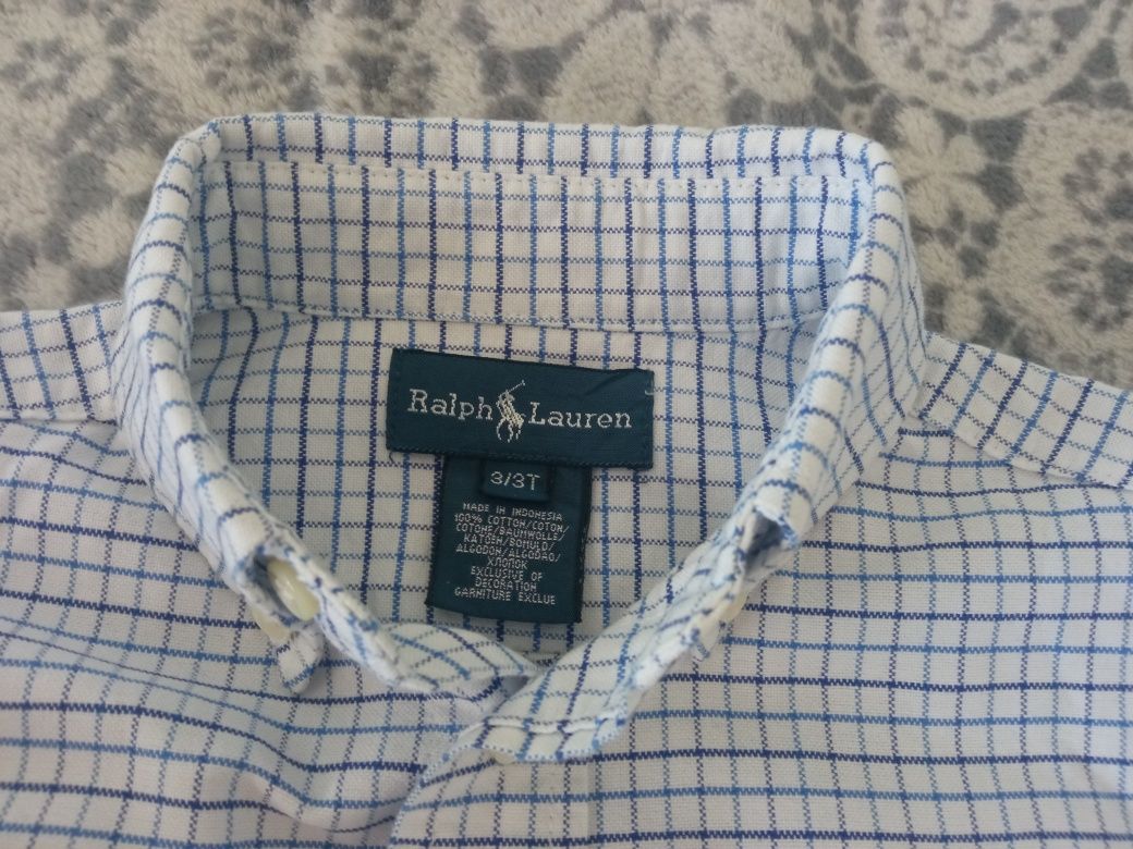 Koszula, bluzka z długim rękawem  dla chłopca Ralph Lauren na 3 lata