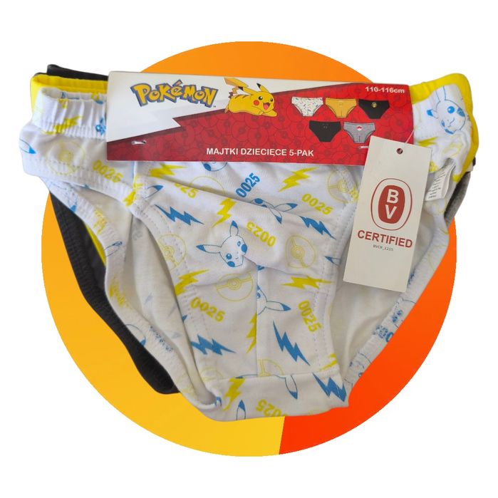 Mega zestaw Pokemon: majtki, onessie pościel prześcieradło koc buty pi