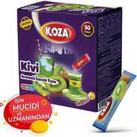 Турецкий порошковый чай Koza (киви) - 50 пакетиков
