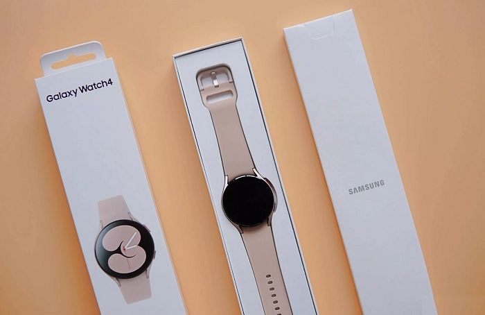 Терміново Смарт годинник Samsung watch 4 40 mm gold penk