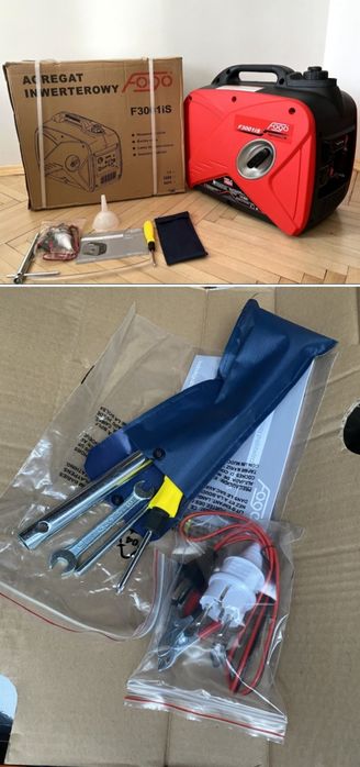 Генератор Fogo F3001iS 2,5 кВт інверторний+вихлоп+стіл