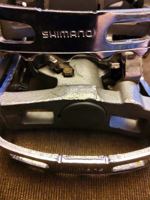 Pedały rowerowe marki shimano. Mocowanie SPD.