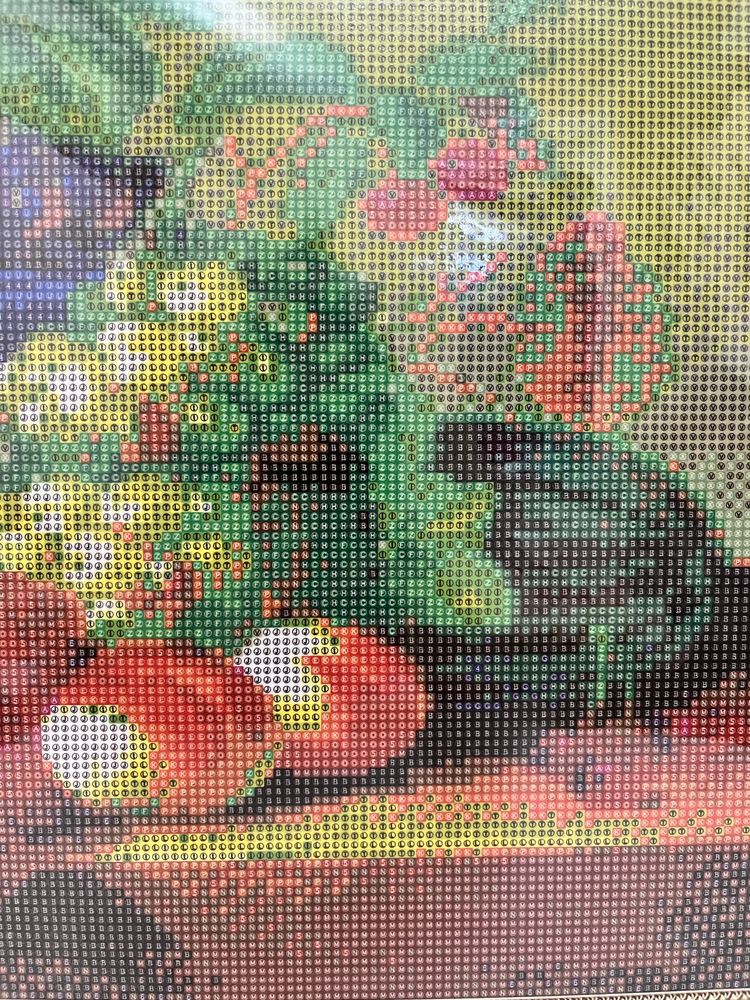 Алмазная мозаика 50X40см Натюрморт фрукты