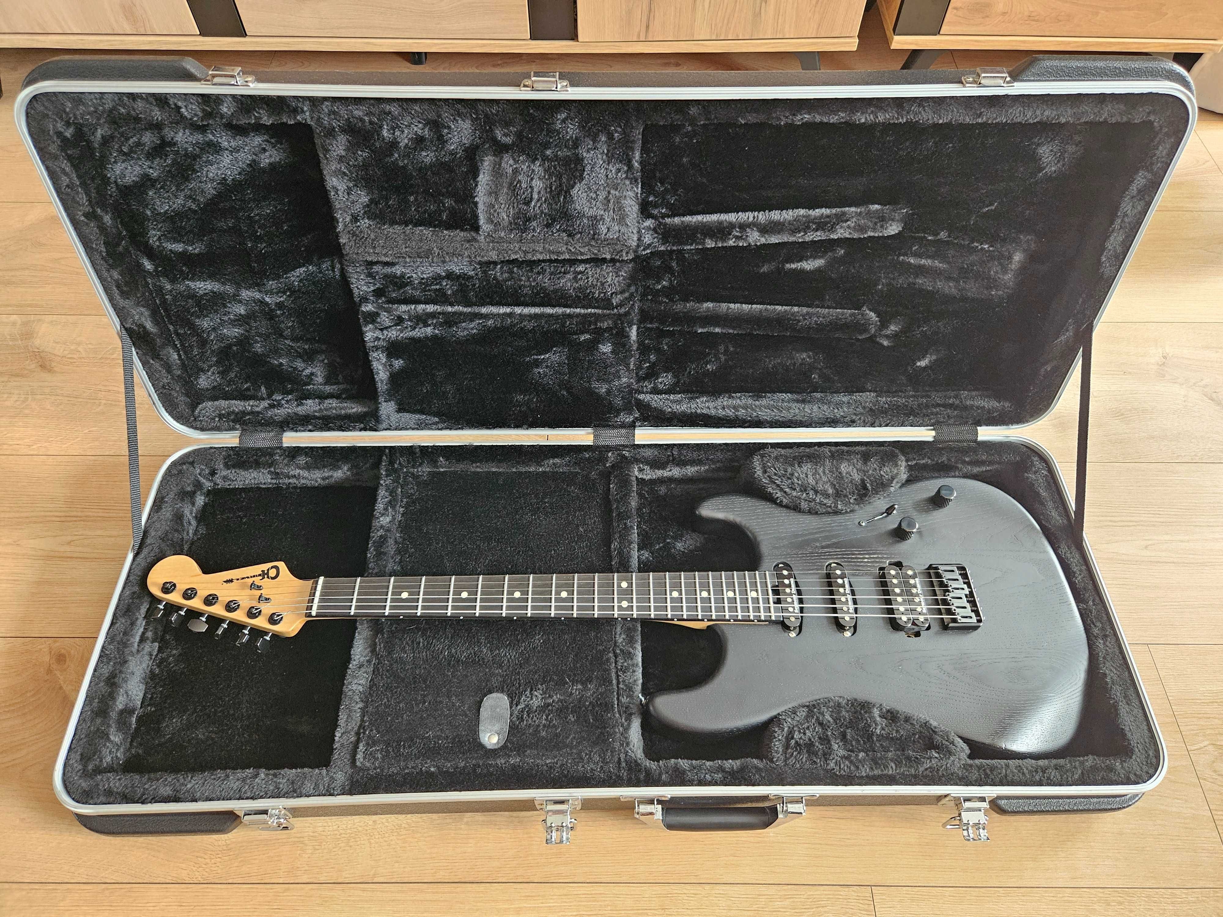 Charvel San Dimas Style 1 HSS HT E + stalowe progi