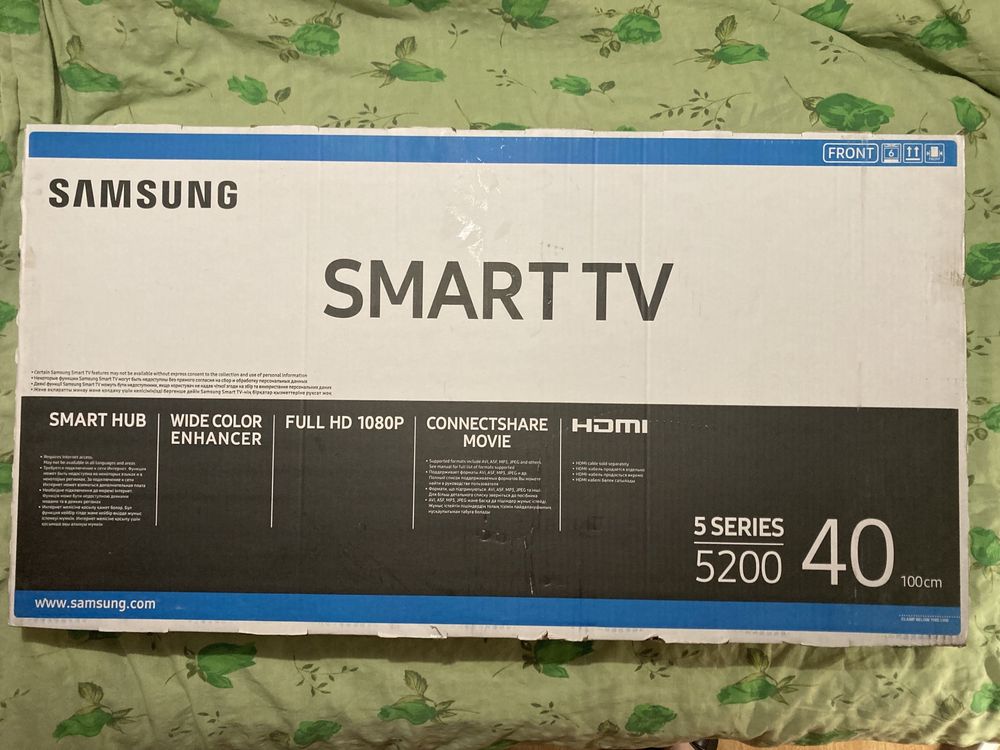 Смарт Samsung 40” Led Full HD UE40J5200AU