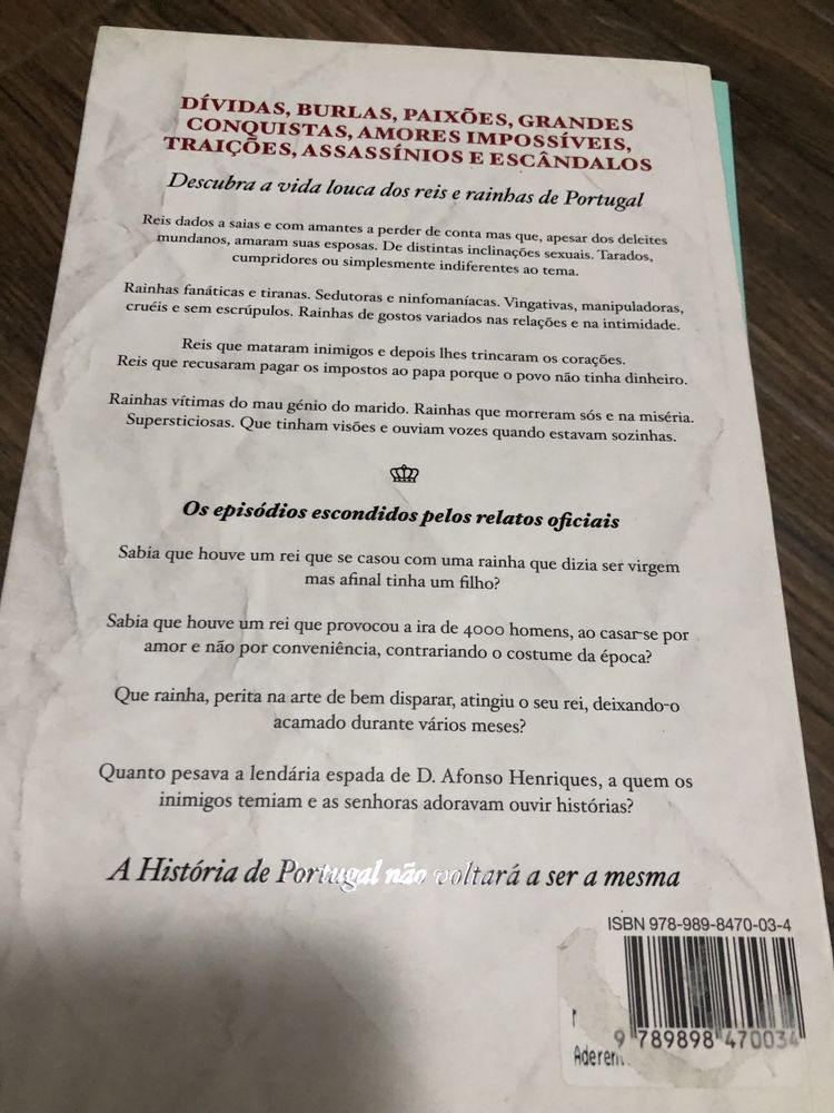 Livro Reis e Rainhas de Portugal