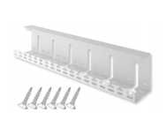 Organizer Uchwyt Maskownica do Kabli pod Biurko 60 cm Metal Stalflex