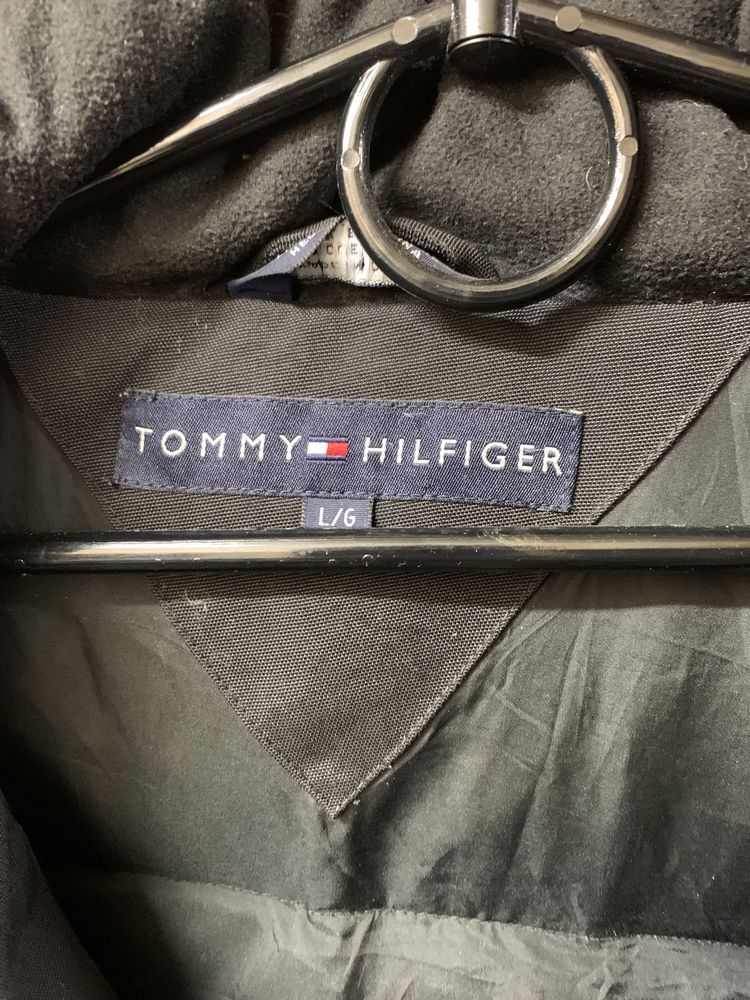 Куртка Tommy Hilfiger плотна зимова drill оригінал відштовхує холод