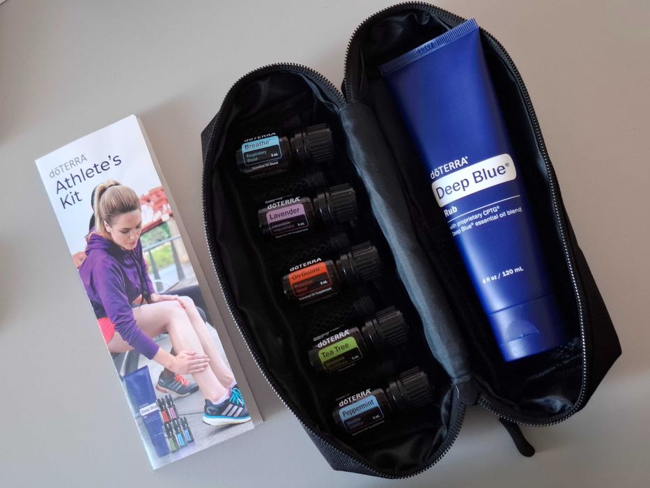 Zestaw doTERRA Athlete's Kit dla sportowców i  aktywnych Deep Blue _FV