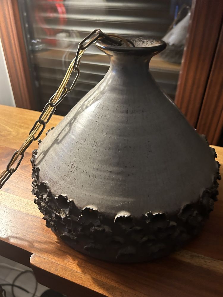 Stylowa ceramiczna lampa wisząca