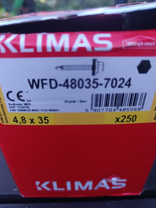 Wkręty wkręt met Klimas