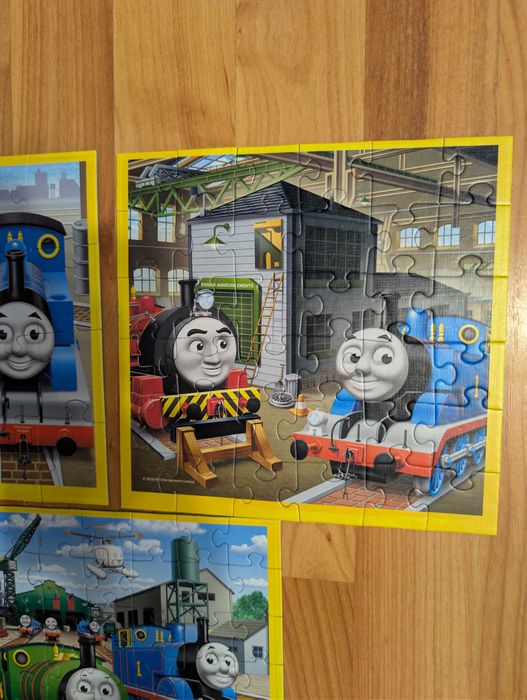 Puzzle Tomek i przyjaciele 3 in 1