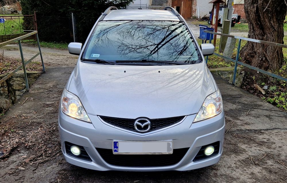 Fajna Mazda 5 2010Rr.LIFT *kamera*angel eyes*Android*7osobowa stan BDB